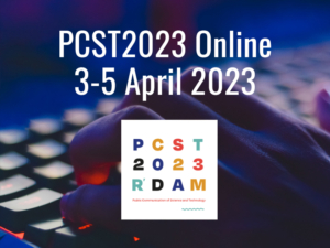 Gearing up for PCST2023 with an exciting online programme