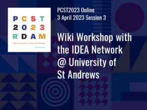 PCST2023 Online Wiki workshop
